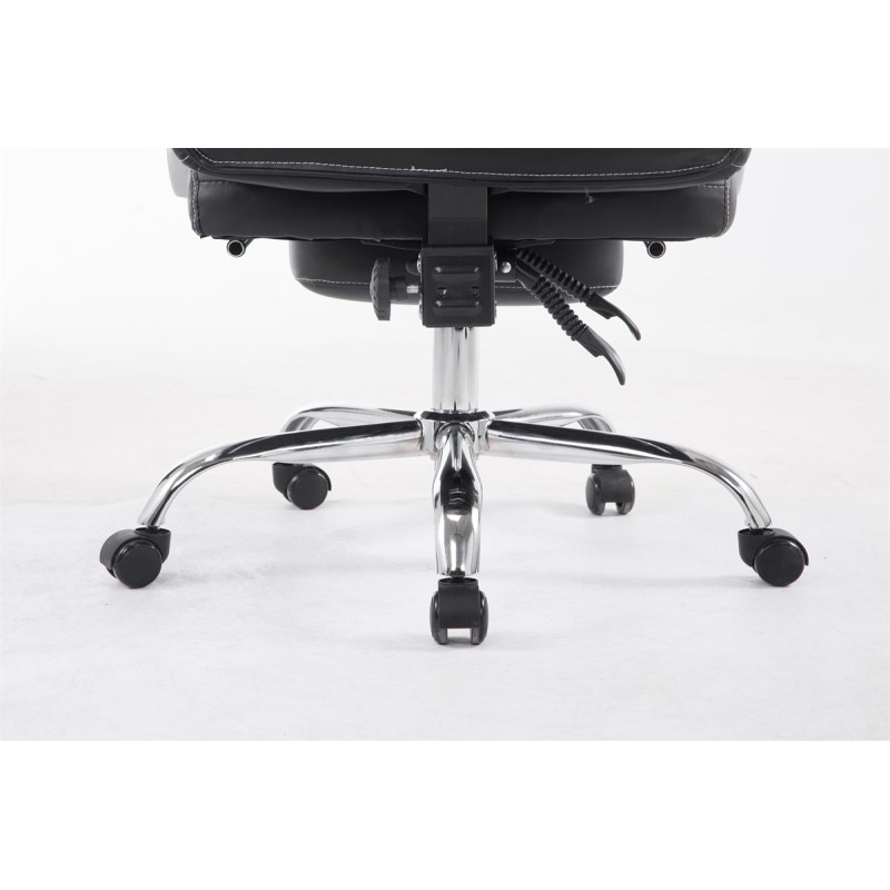 Pacific toimistotuoli jalkatuella ergonominen säädettävä keinonahkainen