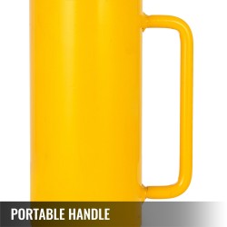 Ontto hydraulinen sylinteritunkki teräs 20 tonnin nostokyky 100 millimetriä iskunpituus ajoneuvojen nostoon