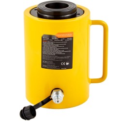 Hydraulinen ontto yksitoiminen sylinteritunkki teräs 60 t 50 mm isku