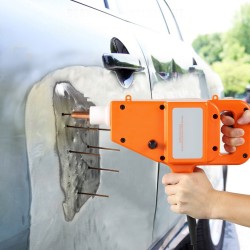 Nastapistehitsauspaketti 800 VA ABS-muovikuori kuparielektrodeilla 2.0 ja 2.5 mm nastoilla