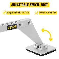 Kolhunvetovipu alumiinirunko 625 mm vipuvarsi yksijalkainen kuuden koukun haka
