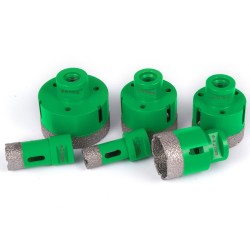 Timanttireikäsahasarja 6-osainen 20, 25, 42, 50, 55 ja 68 mm M14