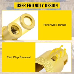 Timanttireikäsahasarja 6 osaa 20 35 40 45 50 68 millimetriä keraamisille laatoille