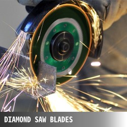 Timanttireikäsarja M14 8 reikäsahaa 20–68 mm 2 timanttiterää laattoihin ja kiveen