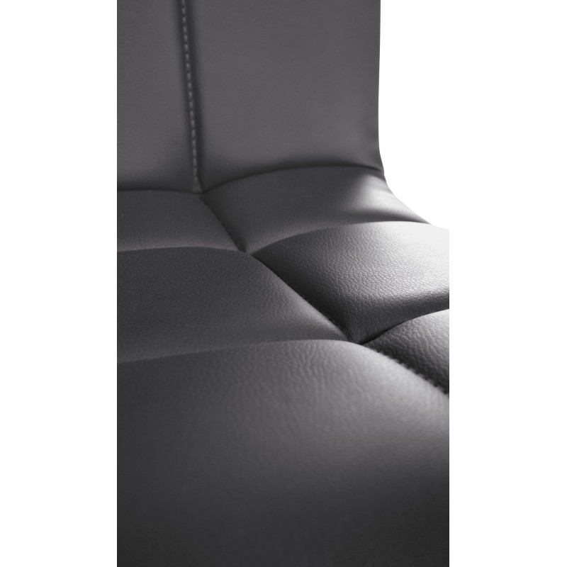 Tyylikäs nojatuoli keinonahkaverhoilulla ja korkeussäädöllä