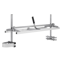 Kannettava sahalaitos galvanoidusta teräksestä laipan pituus 355 914 mm leikkauspaksuus 5 300 mm rakentajille