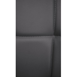 Tyylikäs nojatuoli keinonahkaverhoilulla ja korkeussäädöllä