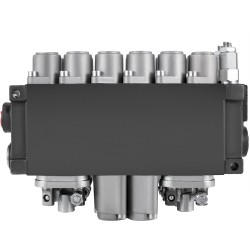 Hydraulinen suuntaventtiili valurautarunko 6 kelainen 40 l min kaksitoimisille sylintereille