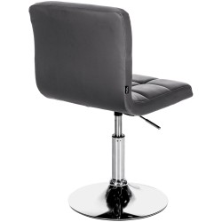 Tyylikäs nojatuoli keinonahkaverhoilulla ja korkeussäädöllä