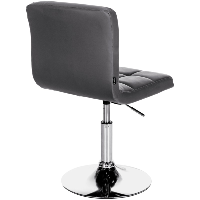 Tyylikäs nojatuoli keinonahkaverhoilulla ja korkeussäädöllä