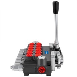 Hydraulinen suuntaventtiili valurautarunko 6-kelainen 40 l/min kaksitoimisille sylintereille