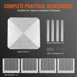 Savupiipun hattu 304 ruostumatonta terästä ulkokäyttöön useisiin hormeihin