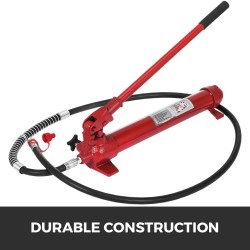 Hydraulitunkkisarja 10 tonnia hiiliteräs ja valurauta 1,4 metrin öljyletku autokorjaukseen