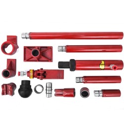 Hydraulitunkkisarja 10 tonnia hiiliteräs ja valurauta 1,4 metrin öljyletku autokorjaukseen