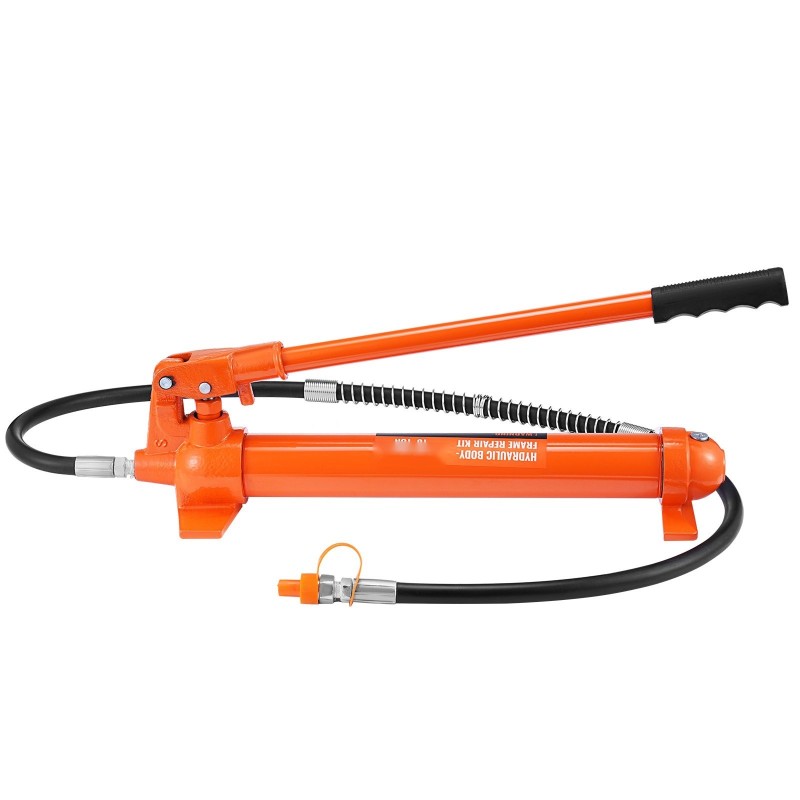 Hydraulinen 10 tonnin korjaussarja ajoneuvojen rungon oikaisuun 1,4 m öljyletkulla