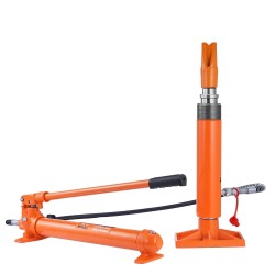 20 tonnin hydraulinen tunkkisarja kannettava 1,4 metrin öljyletkulla säilytyslaatikolla autokorjaamoille