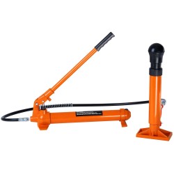 Hydraulisetti 12 tonnia kannettava 1 4 metrin öljyletku 4 jatkoputkea säilytyslaatikko