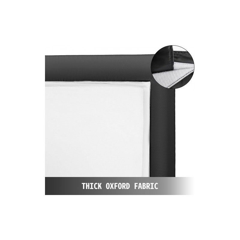 Puhallettava elokuvakangas 210D Oxford koko 4,11 x 2,05 m 16:9 ilman puhallinta