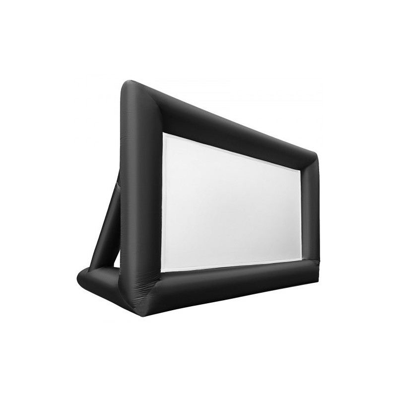 Puhallettava elokuvakangas 210D Oxford koko 4,11 x 2,05 m 16:9 ilman puhallinta