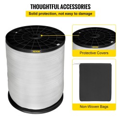 Polyesterinen litteä vetonauha 961 m 12,7 mm 567 kg vetolujuus kaapelien vetoon