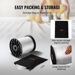 Polyesterinen vetonauha 96,9 m 1,9 cm 1134 kgf painetuilla merkinnöillä