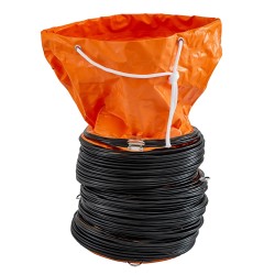 PVC-joustokanava 7,6 m halkaisija 25,5 cm 10 tuumaa teolliseen ilmanvaihtoon