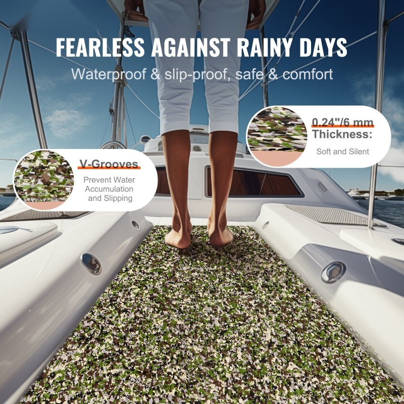 Veneen lattiamatto EVA-vaahtoinen 240×90 cm 6 mm itseliimautuva