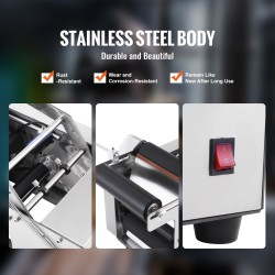 Puoliautomaattinen pulloetiketöintikone ruostumattomasta teräksestä sähköllä 20–50 etikettiä minuutissa 20–120 mm valokenno