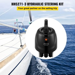 Hydraulinen ohjauspumppu perämoottoriveneisiin alumiiniseos etukiinnitteinen enintään 300 hv HH5271-3