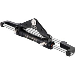 Hydraulinen etukiinnitteinen perämoottorin ohjaussylinteri alumiiniseos soveltuu enintään 300HP