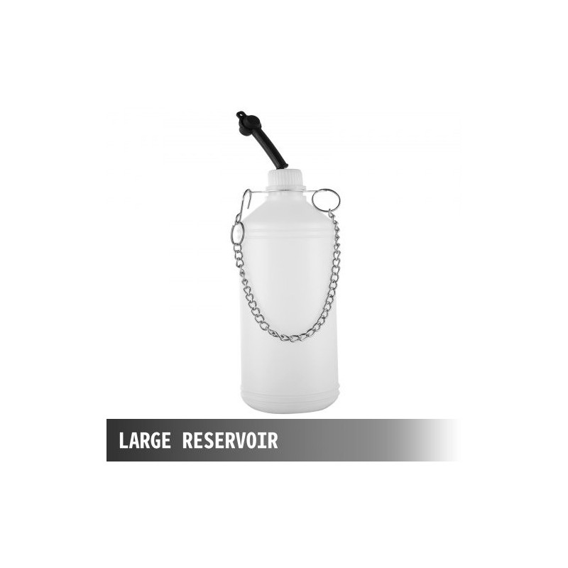 Paineilmainen jarrujen ja kytkimen ilmaussarja viiden litran säiliöllä manometrilla