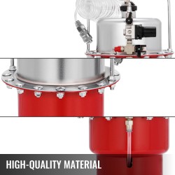 Paineilmatoiminen jarrujen ilmaussarja teräsrakenne 5 l säiliö ABS-järjestelmiin sopiva