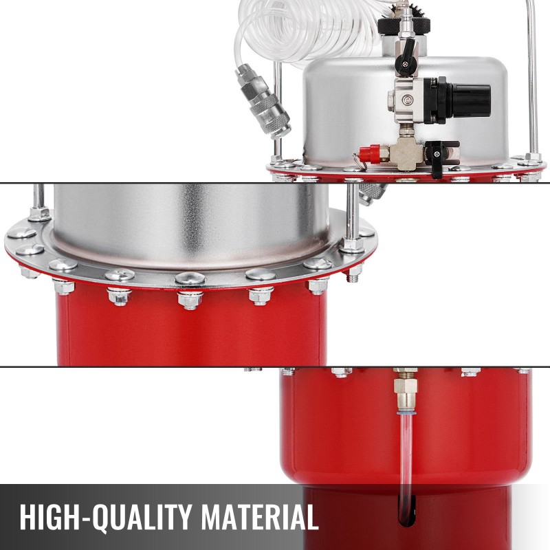 Paineilmatoiminen jarrujen ilmaussarja teräsrakenne 5 l säiliö ABS-järjestelmiin sopiva