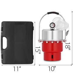 Paineilmatoiminen jarrujen ilmaussarja teräsrakenne 5 l säiliö ABS-järjestelmiin sopiva