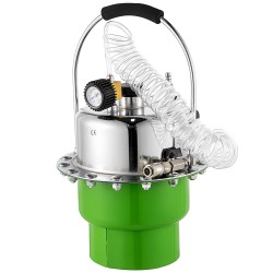 Paineilmakäyttöinen jarrujen ilmauslaite teräs 5 l 0 10 bar