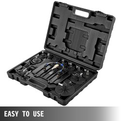 Paineilmakäyttöinen jarrujen ilmauslaite teräs 5 l 0–10 bar