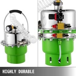 Paineilmakäyttöinen jarrujen ilmauslaite teräs 5 l 0–10 bar