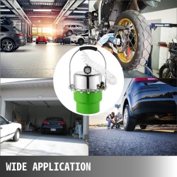 Paineilmakäyttöinen jarrujen ilmauslaite teräs 5 l 0–10 bar