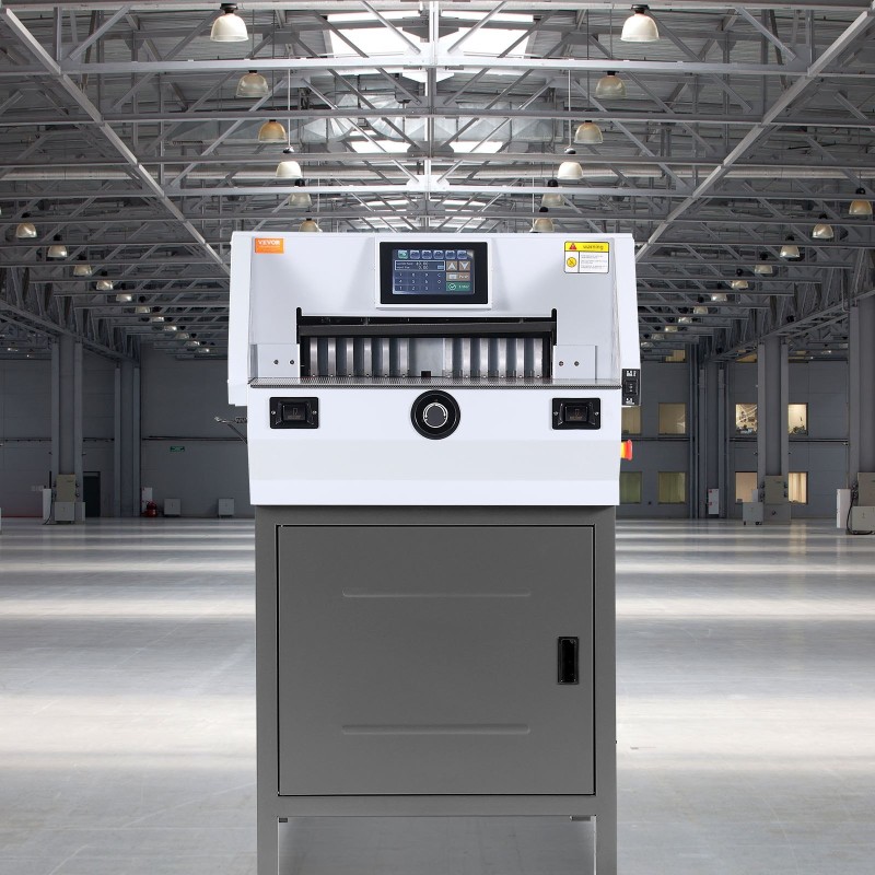 Sähköinen paperileikkuri 482,6 mm leikkausleveys 80 mm paksuus 7 tuuman kosketusnäyttö