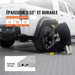 Autotallilaatat PP-muovia 305x305 mm 50 kpl kaksipuolisella kuvioinnilla hopea