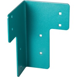 Työpöydän kulmaraudat teräs 8 kpl sopii 4x4 ja 2x4 runkopuille