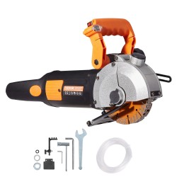 Seinäuratila 2500W 133 mm terä 41 mm leikkaussyvyys alumiinipää vesipumpulla