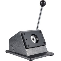 Graafinen reikäleikkuri 44 mm valurautarunko hiiliteräterällä käsikäyttöinen rintanappien valmistukseen leikkuupaksuus 1 5 mm