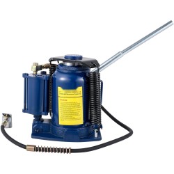 Pullotunkki teräs 32 tonnia kaksitoiminen paineilma ja käsikäyttö raskaille ajoneuvoille