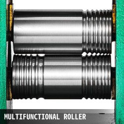Käsikäyttöinen yhdistelmärullavalssi korutöihin teräsrullilla 85 mm leveä 120 mm