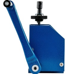 Manuaalinen koruvalssain 112 mm valurautarunko kromiteräsvalssit nelitoiminen 0 1 7 mm