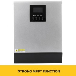 Hybridi aurinkoinvertteri 24V 2400W 3000VA puhtaan siniaallon MPPT AC-laturi
