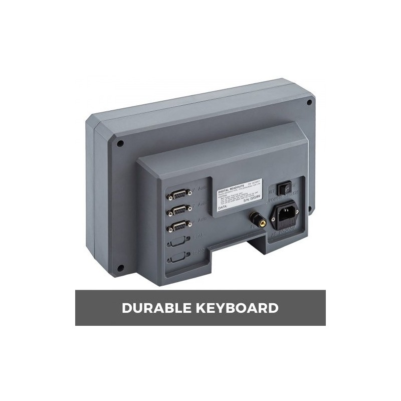 3-akselinen monitoiminen digitaalinen DRO-näyttö tarkalla lineaariskaalalla sorveille ja jyrsinkoneille