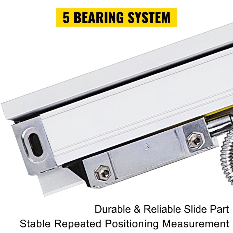 Lineaariviivainpari alumiinirunkoinen 250 ja 1000 millimetriä resoluutio 5 mikrometriä