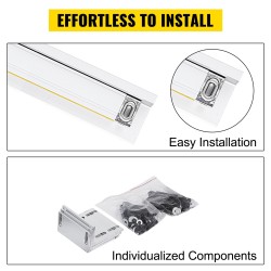 Lineaariviivainpari alumiinirunkoinen 250 ja 1000 millimetriä resoluutio 5 mikrometriä